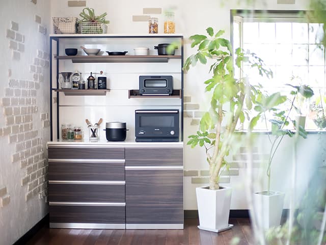 キッチン家電の量と位置を考える