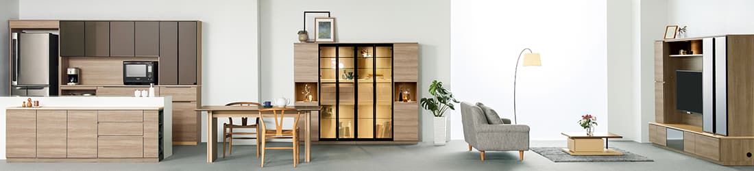 セミオーダーリビングボード