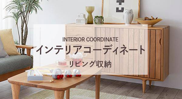 リビング収納コーディネート例