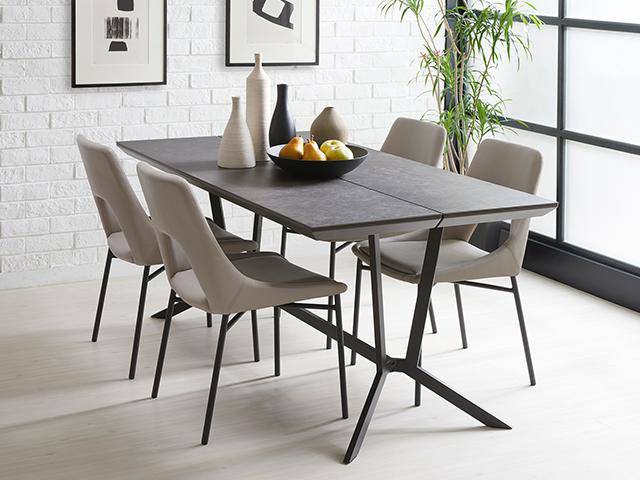 合成皮革チェア