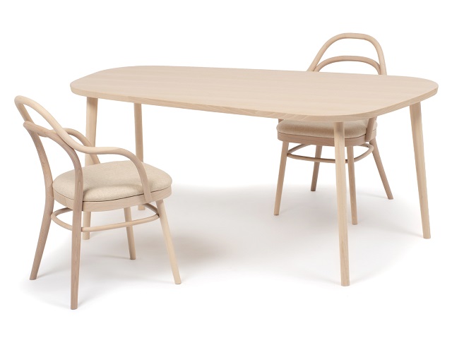 ダイニングセット「AGITA」ブナ材 白木塗装