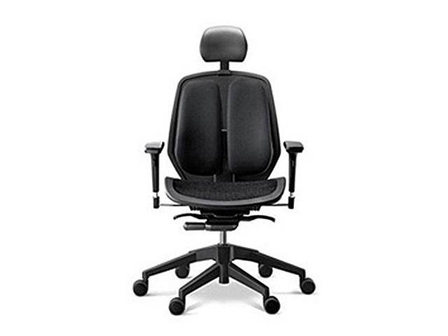 椅子「デュオレスト」α80H／メッシュ座 ブラック色