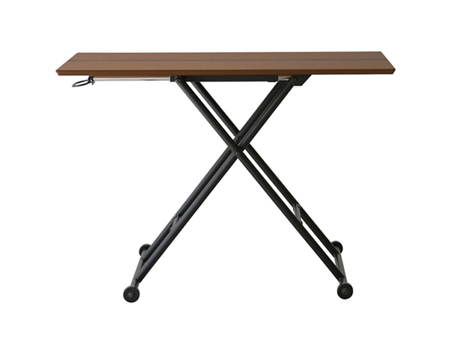 リフティングテーブル「ロジカ RLT-4510」ダークブラウン色