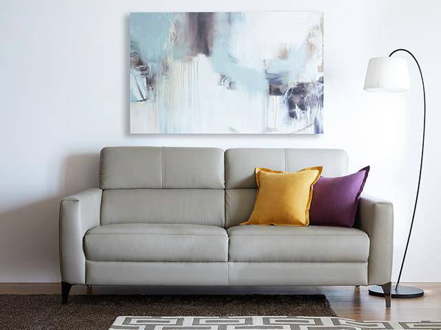 合成皮革ソファ