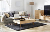 北欧スタイルリビング