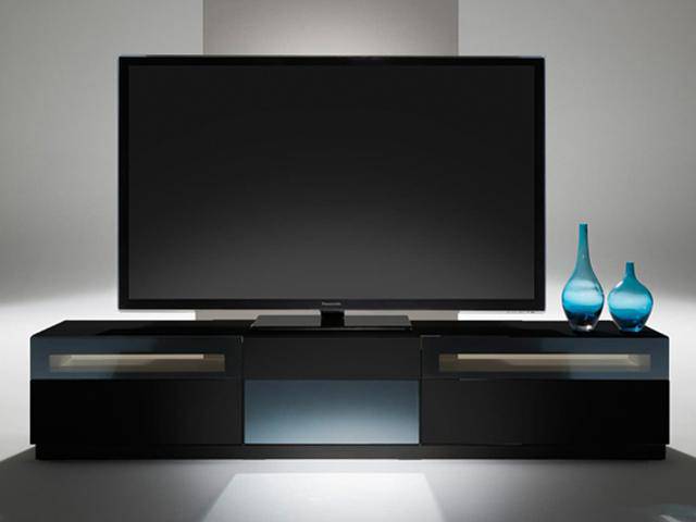 テレビボード「ミニマル」MIN-ブラック色