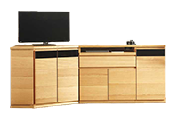 コーナータイプテレビボード