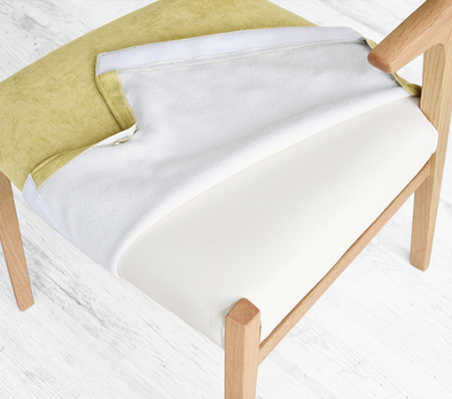 椅子　シネマ（半肘付）専用カバー　レッドオーク・ウォールナット共通