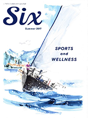 「Six」Summer 2017 表紙