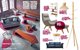 「ELLE DECOR」2015年12月号 誌面