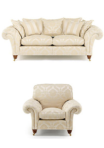 ソファ、アームチェア「エルガ」