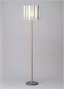 フロアスタンド「OT-6-F1」、セード「ニコル」