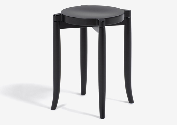 スツール「209EB」ブラック色