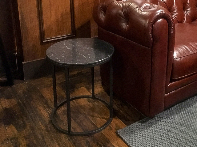 サイドテーブル「7112 ブラック マルキーナ/ブラック」